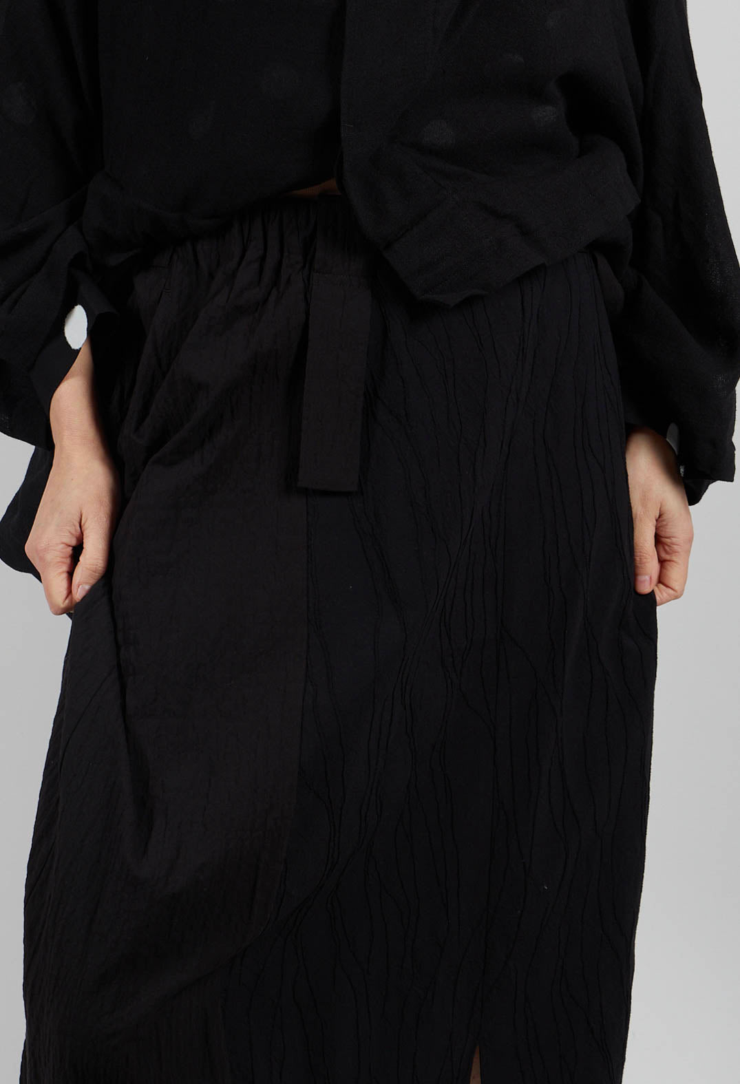 Ankle Length Skirt in Black