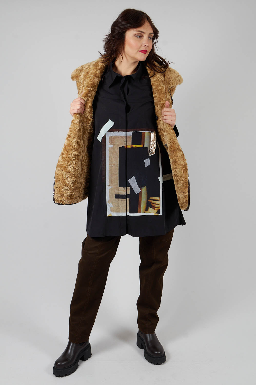 Alima Trousers in Earth
