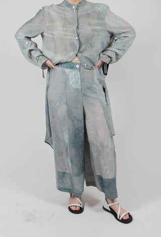 Aria Trousers in Light Green