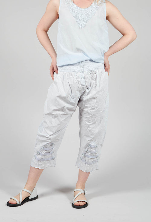 40% OFF - Ewa i Walla - Botvi Trousers - Blue Stripe - 1744