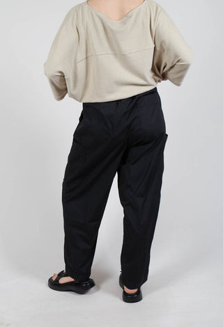 Astuto Trousers in Nero