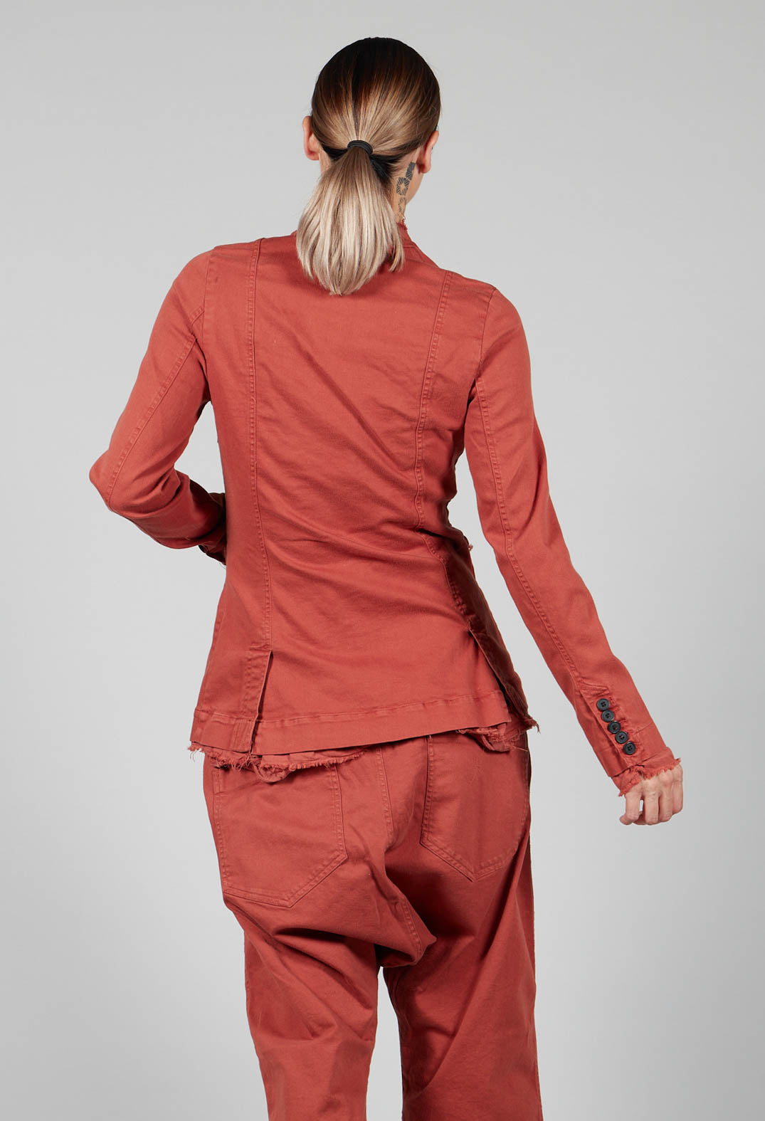 Asymmetric Jacket in Picante