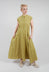 Atlas Cotton Polo Dress in Wasabi