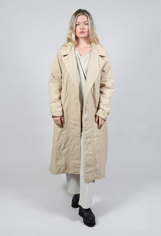 Aufrechtler Coat in Karton Beige