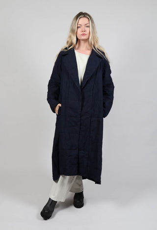 Aufrechtler Coat in Nacht Blue