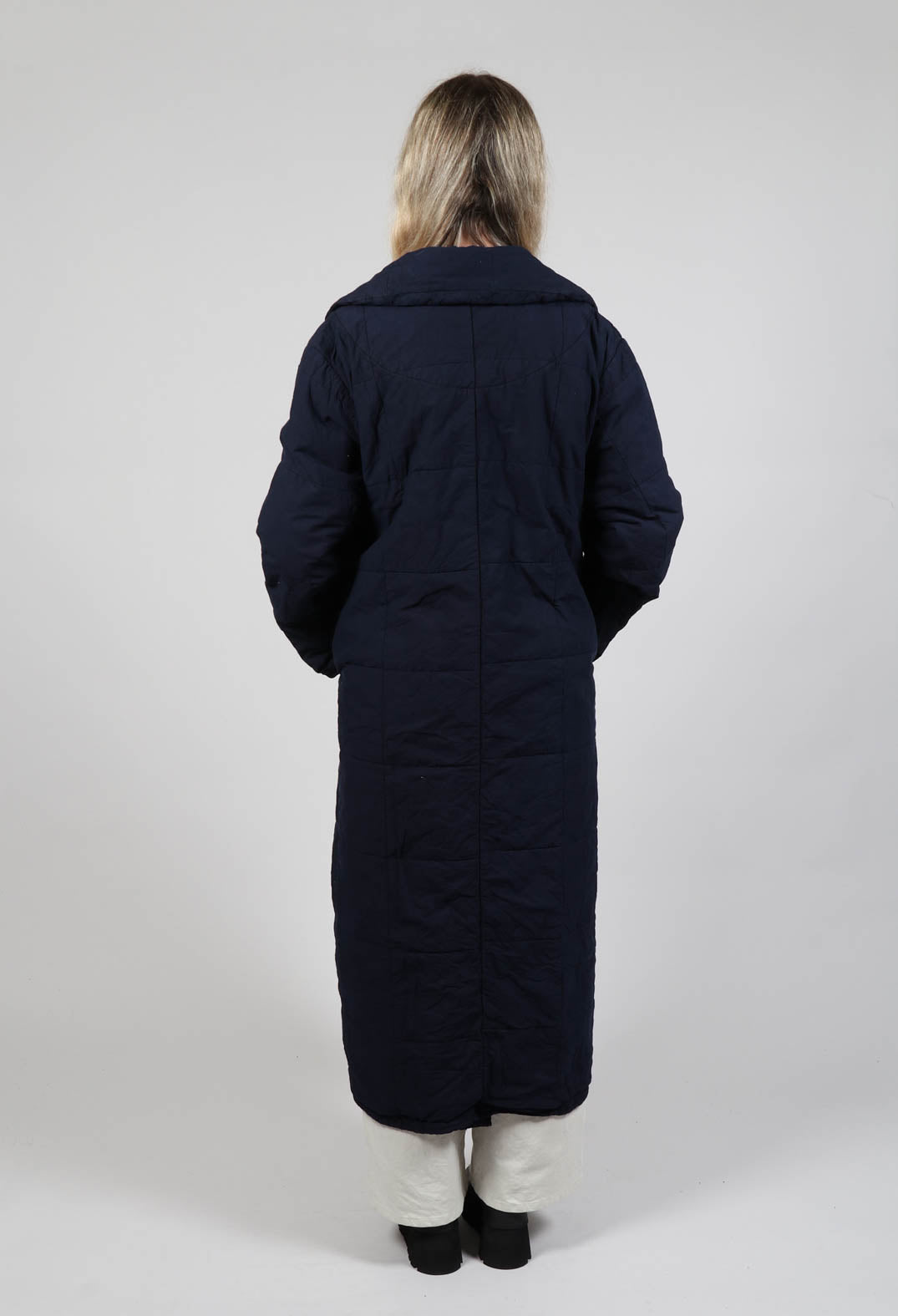 Aufrechtler Coat in Nacht Blue