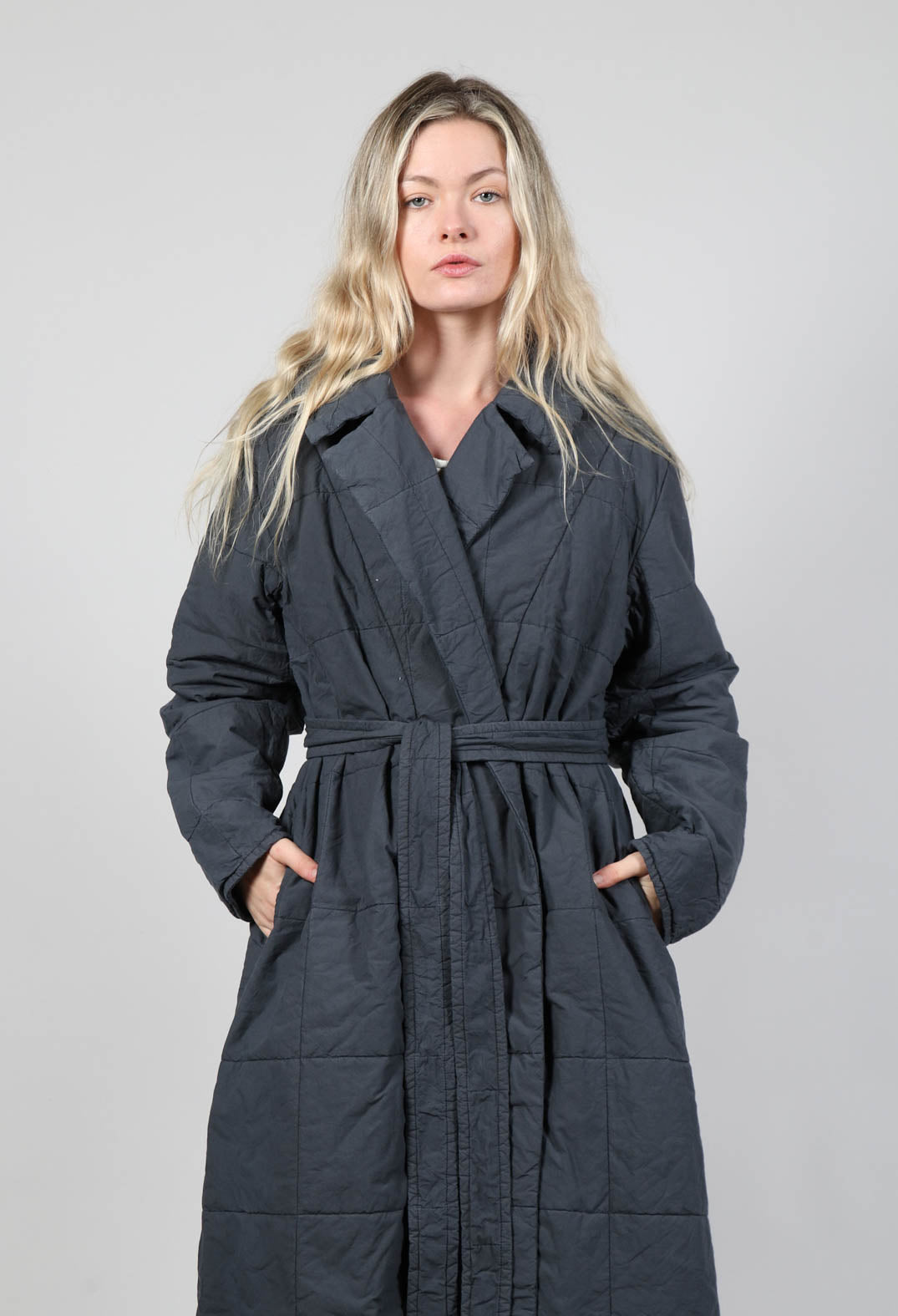 Aufrechtler Coat in Versteck Blue