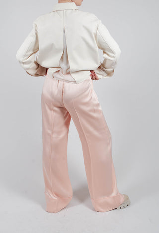 Aura Satin Trousers in Arizona Sunrise
