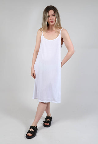 Slip Dress in White