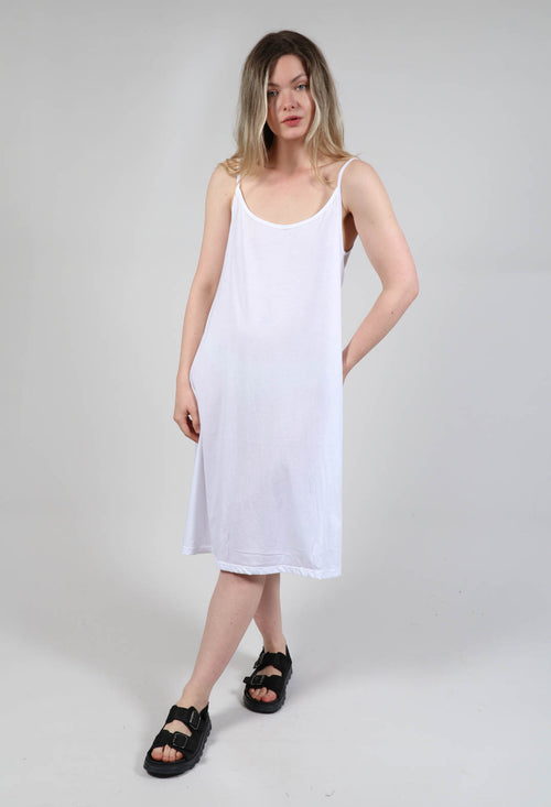 Slip Dress in White