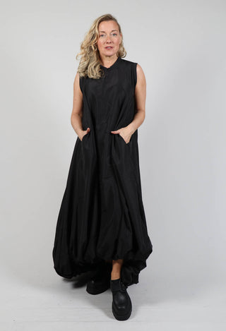 Balloon Dress in Black