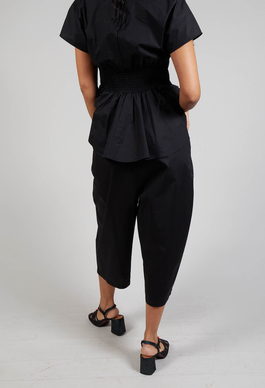 Balloon Leg Trousers in Lime - 3400101