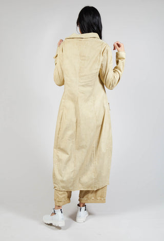 Balloon Overcoat in Wax Cloud
