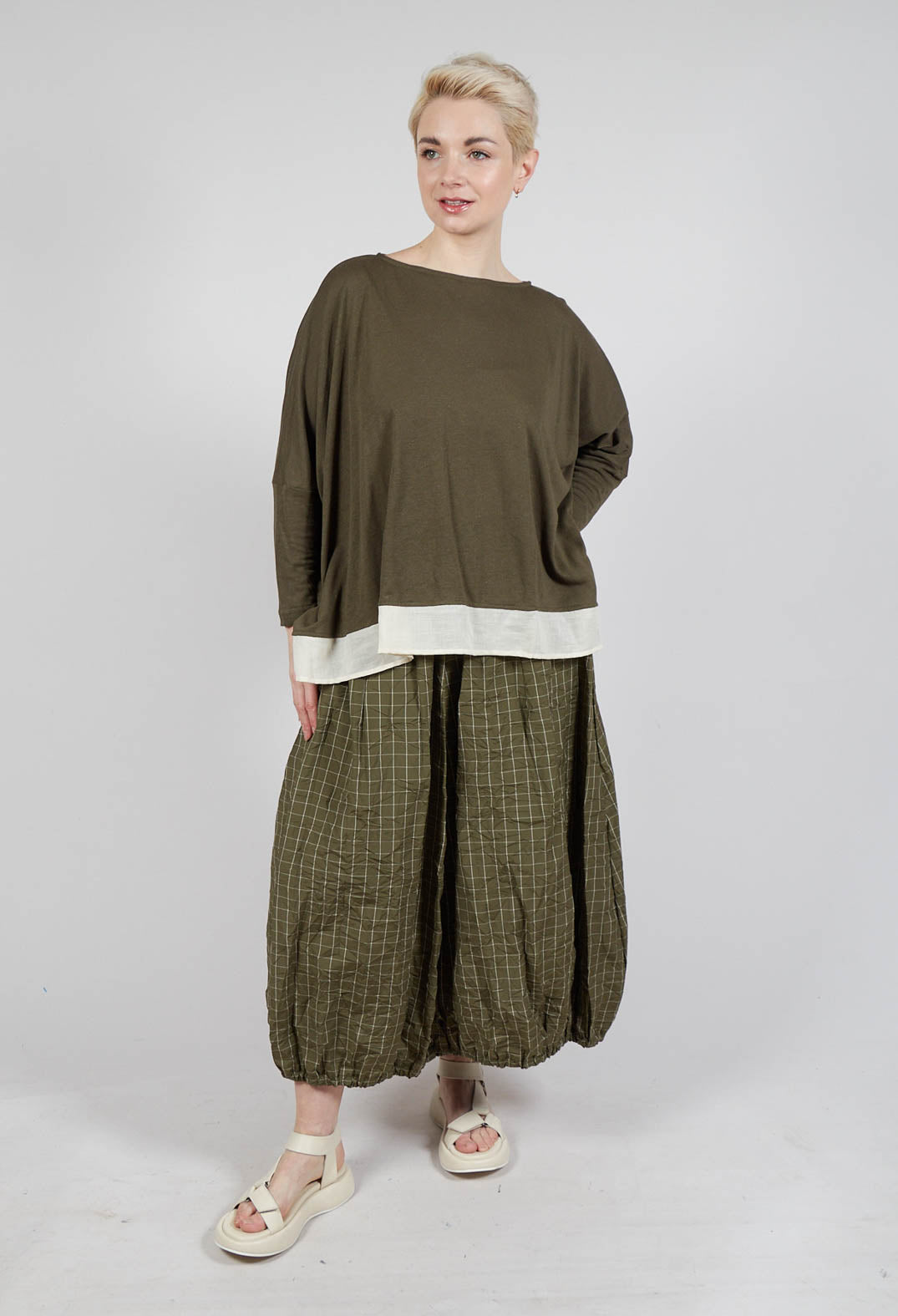 Bamboo L Jumper in Alga
