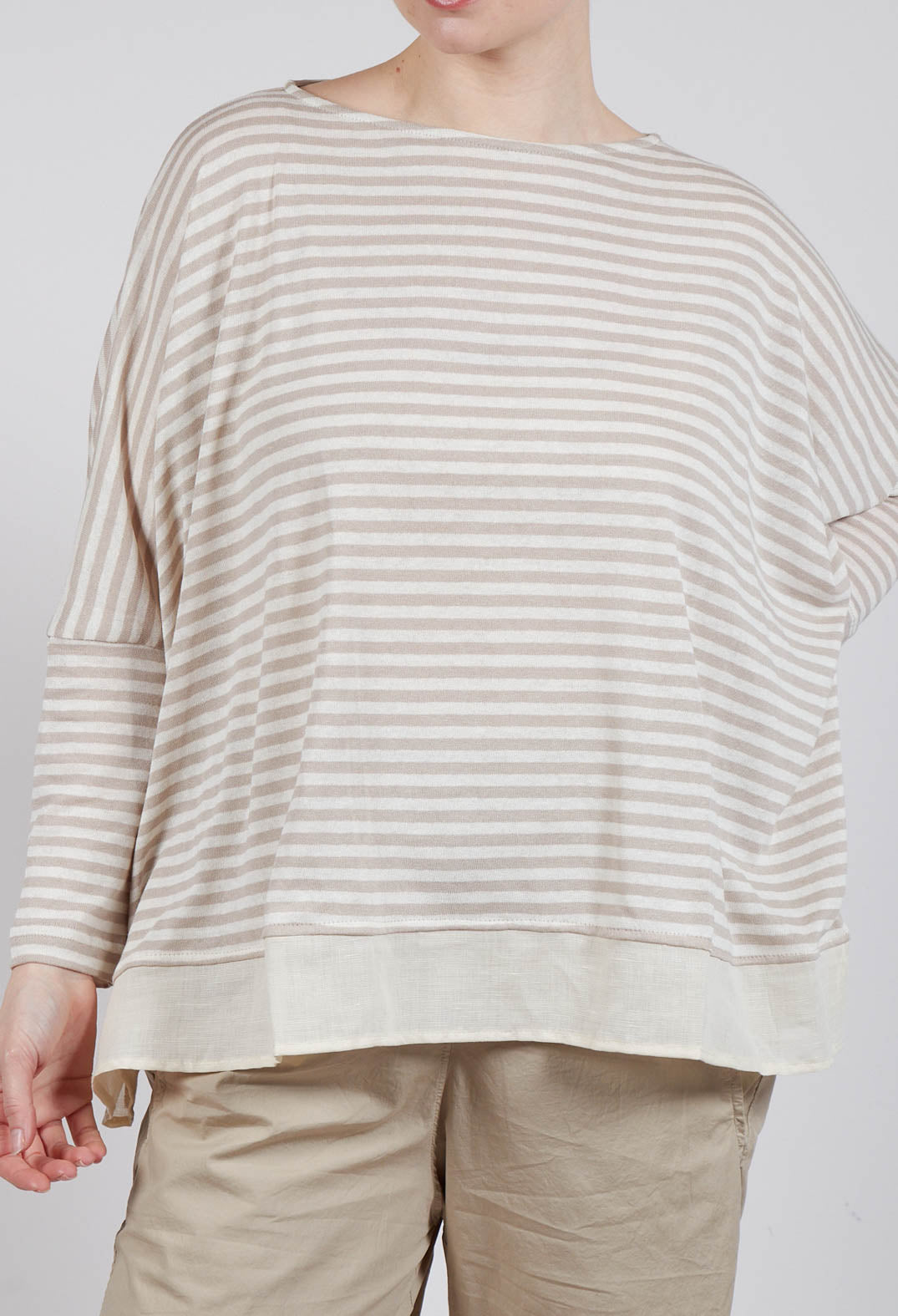Bamboo LR Jumper in Grezzo