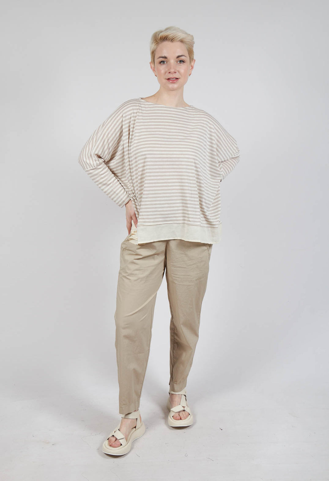 Bamboo LR Jumper in Grezzo