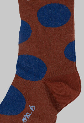 Basso P Spot Socks in Cannella