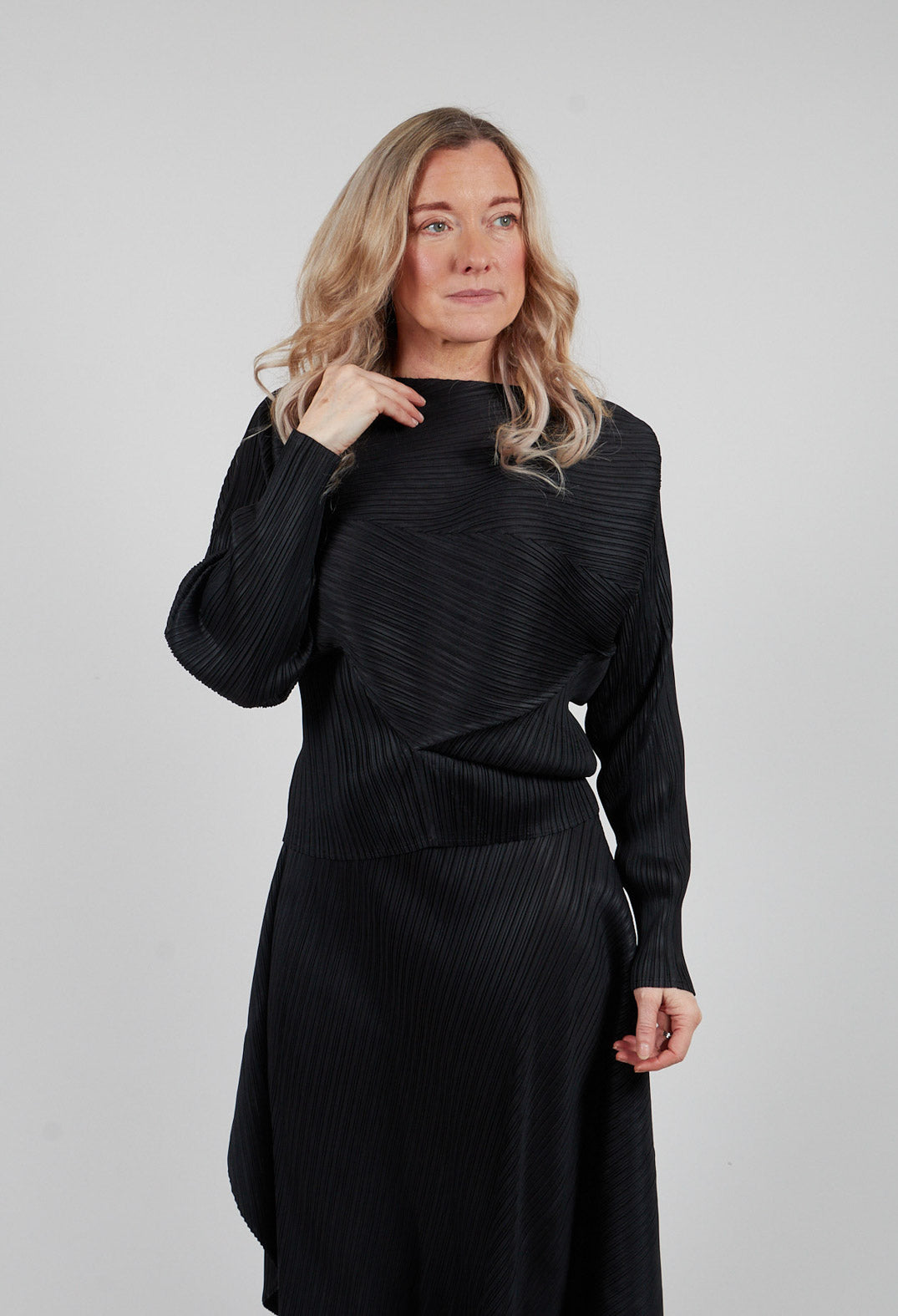 Batwing Top in Nero