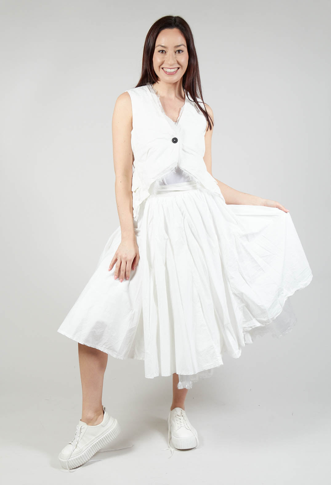 Belted Skirt in Callas