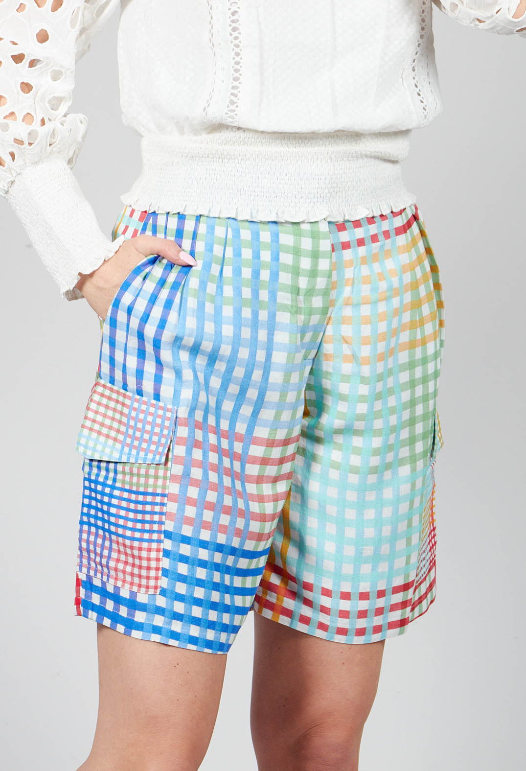 Bermuda Shorts in Multi Colour