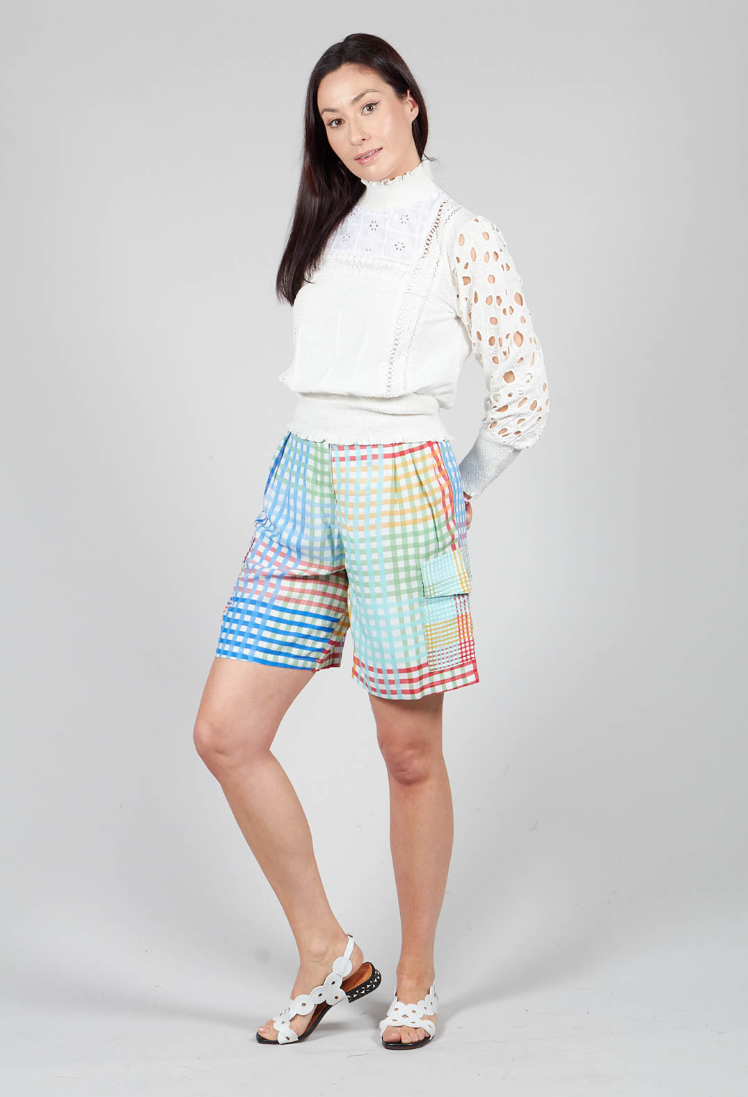 Bermuda Shorts in Multi Colour