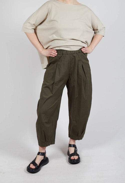 Bianco P Trousers in Alga
