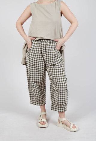 Bianco Q Trousers in Alga