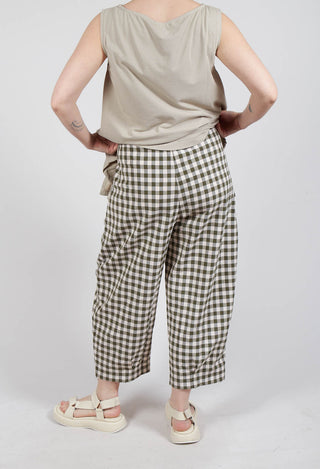 Bianco Q Trousers in Alga