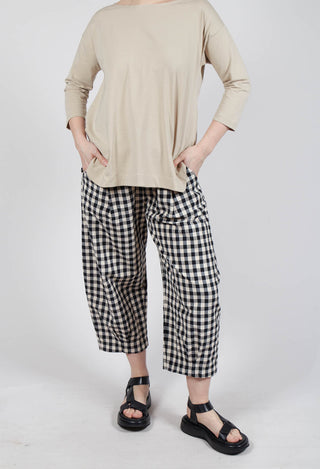 Bianco Q Trousers in Nero