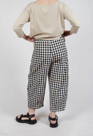 Bianco Q Trousers in Nero