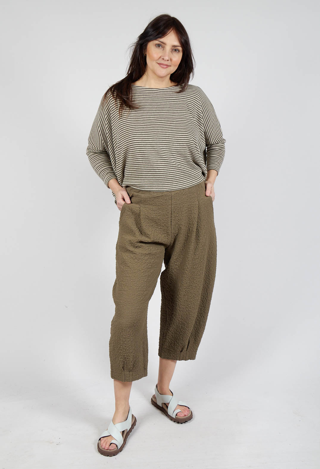 Bianco SU Trousers in Alga
