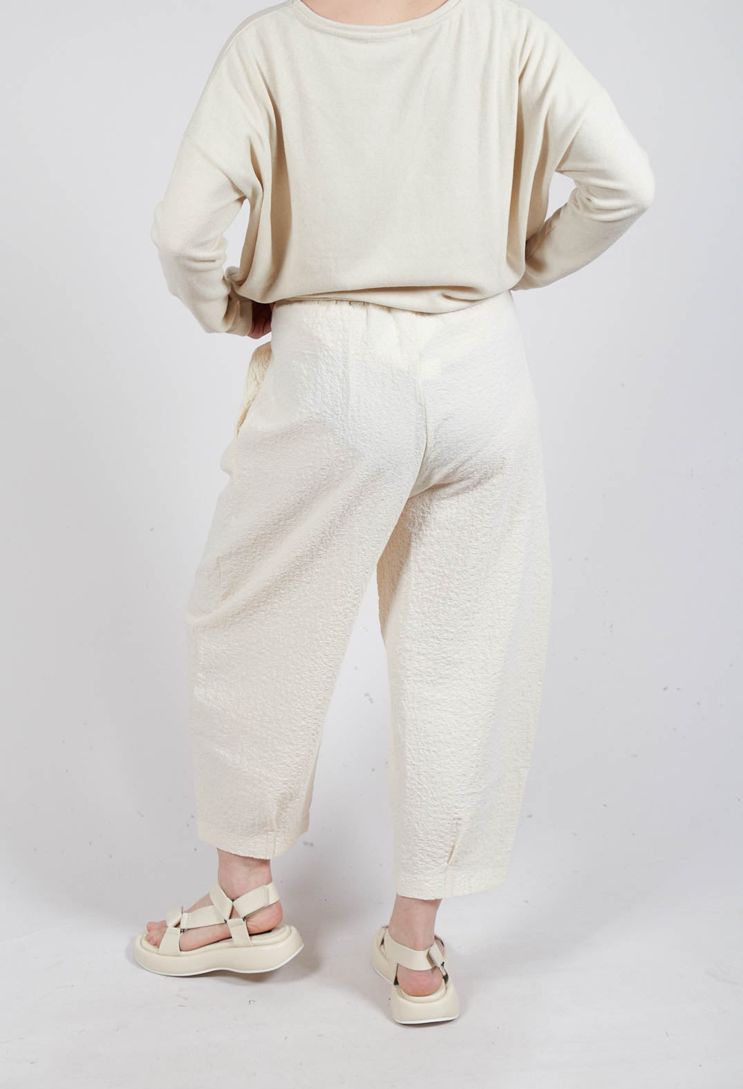 Bianco SU Trousers in Mandorla