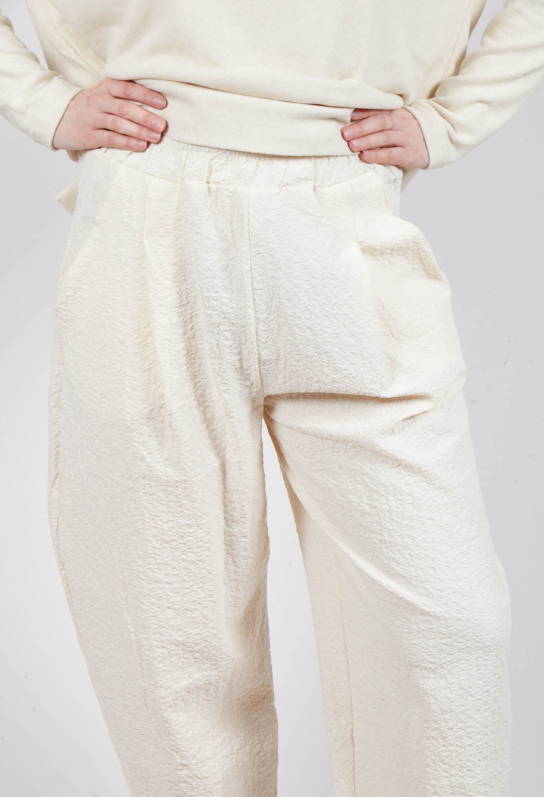 Bianco SU Trousers in Mandorla