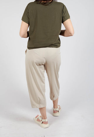 Bianco U Trousers in Grezzo