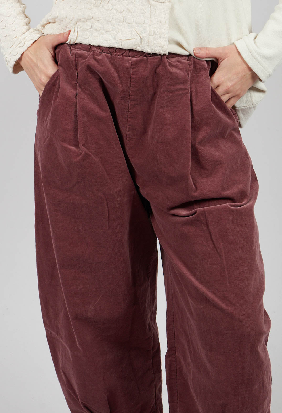 Bianco V Trousers in Cipolla