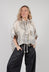 Blouse in Stampa Oyster