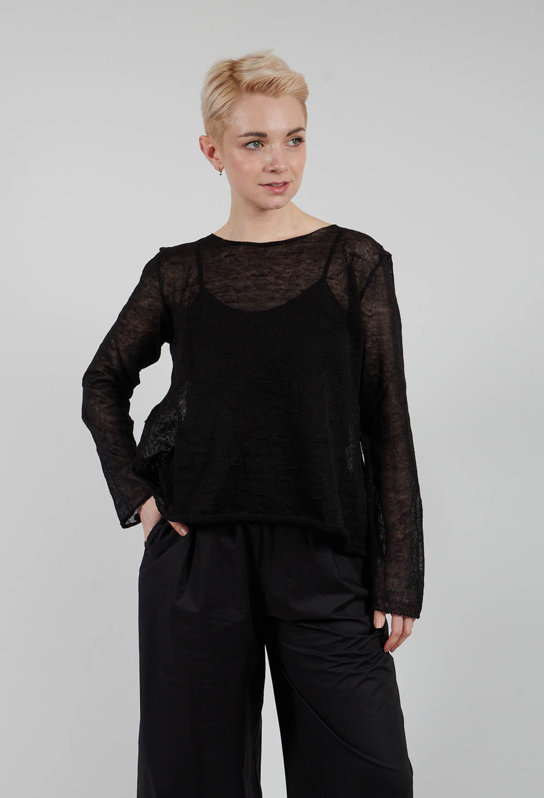Boatneck Top in Bianco