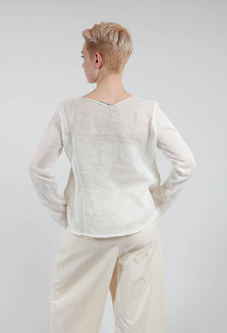 Boatneck Top in Nero