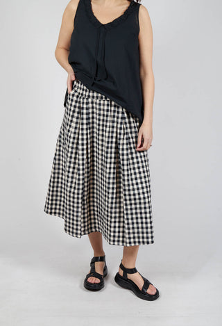 Bosa Q Skirt in Nero