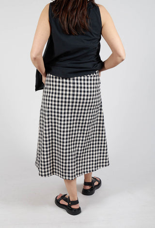 Bosa Q Skirt in Nero