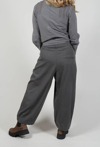 Botvi Twill Trousers in Grey