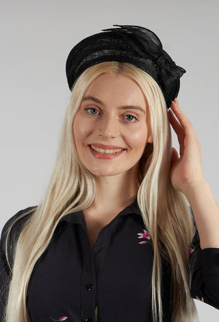 Bow Headband in Black