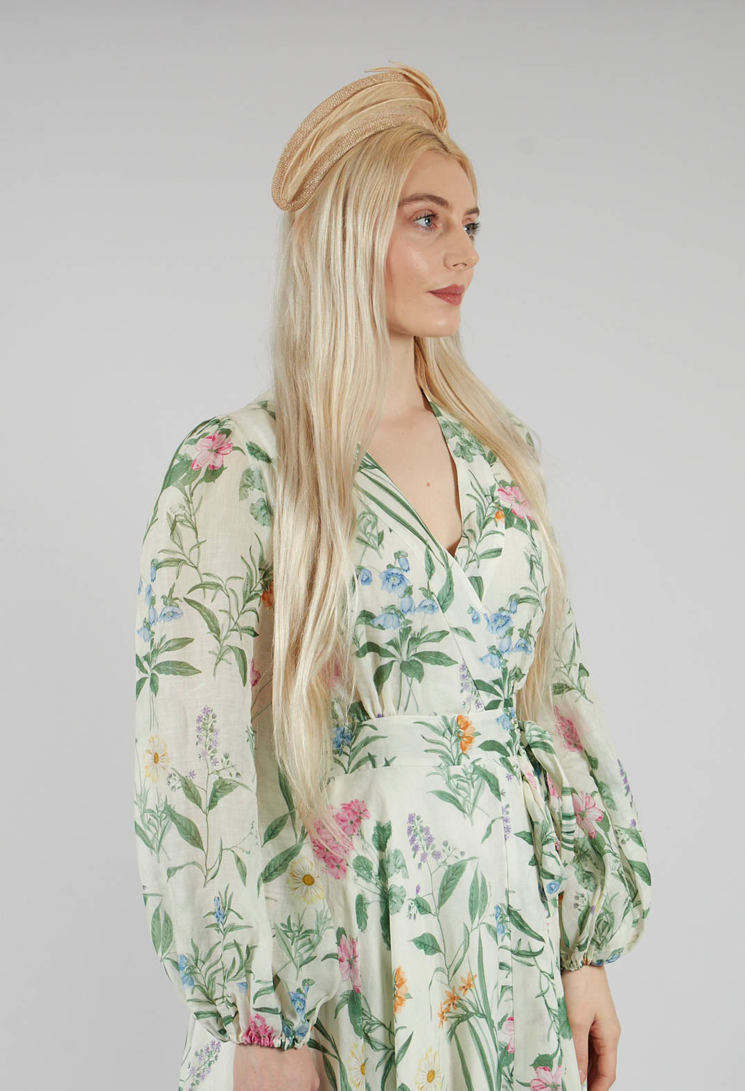 Bow Headband in Champagne