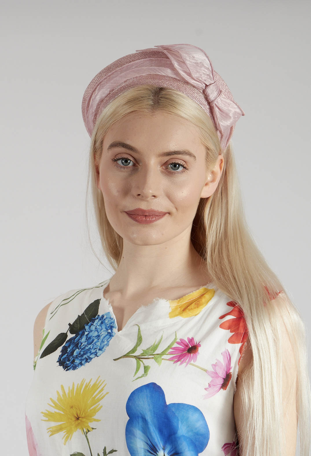 Bow Headband in Rose
