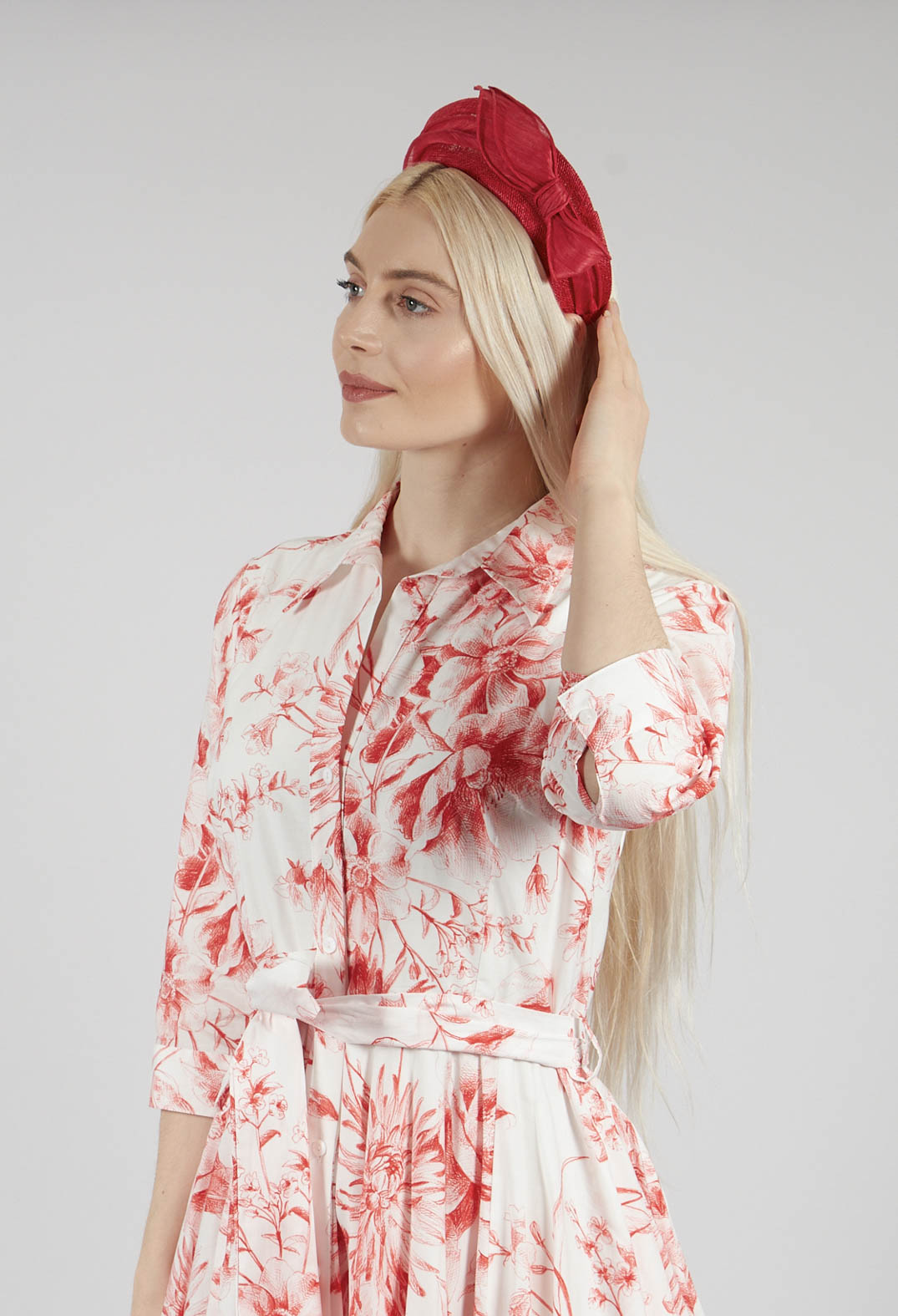 Bow Headband in Tulip