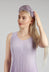 Bow Headband in Wisteria