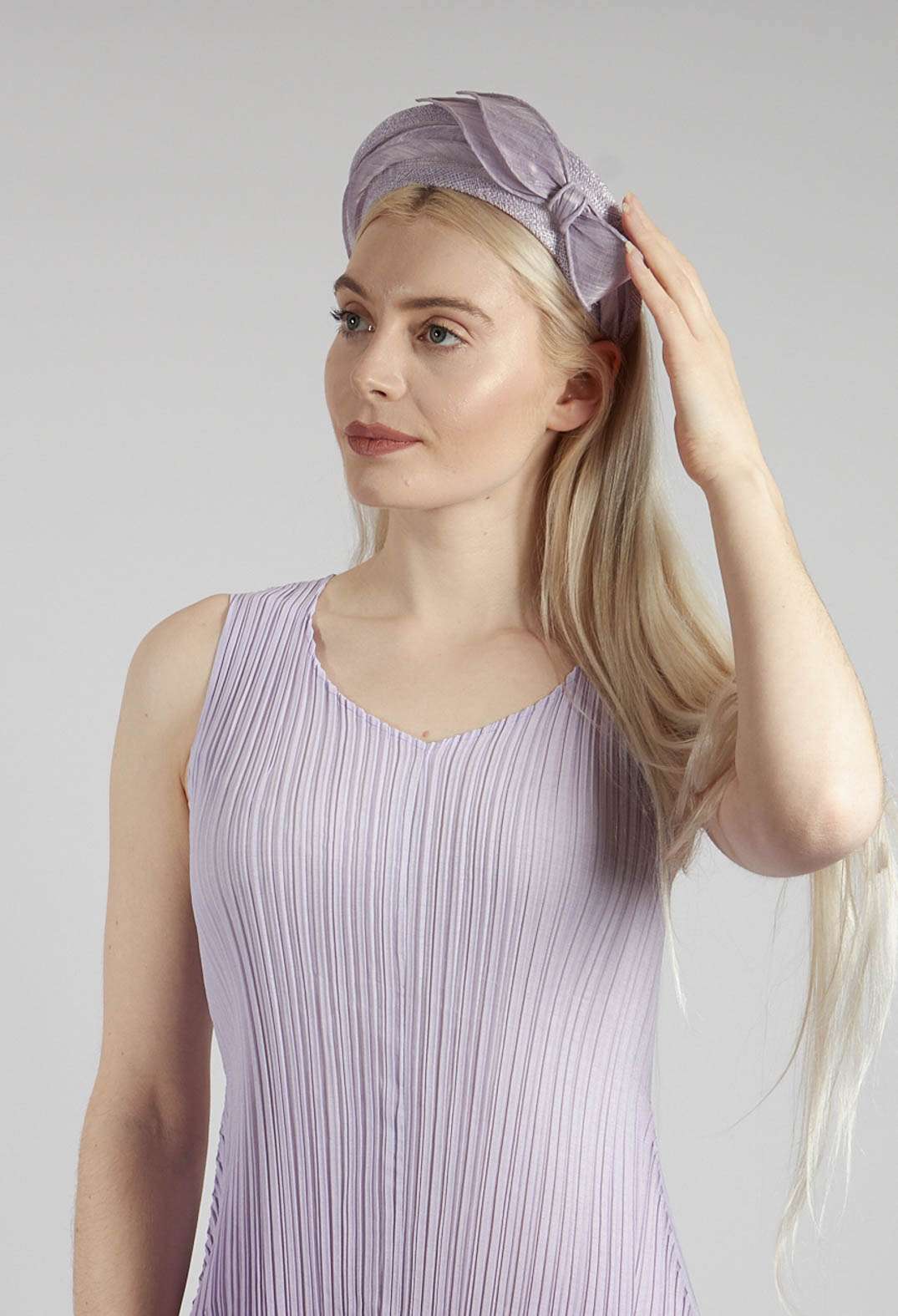 Bow Headband in Wisteria