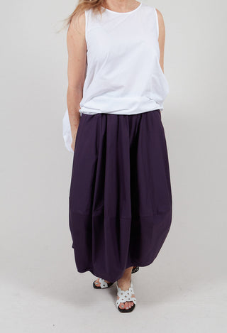 Bubble Skirt in Mauve