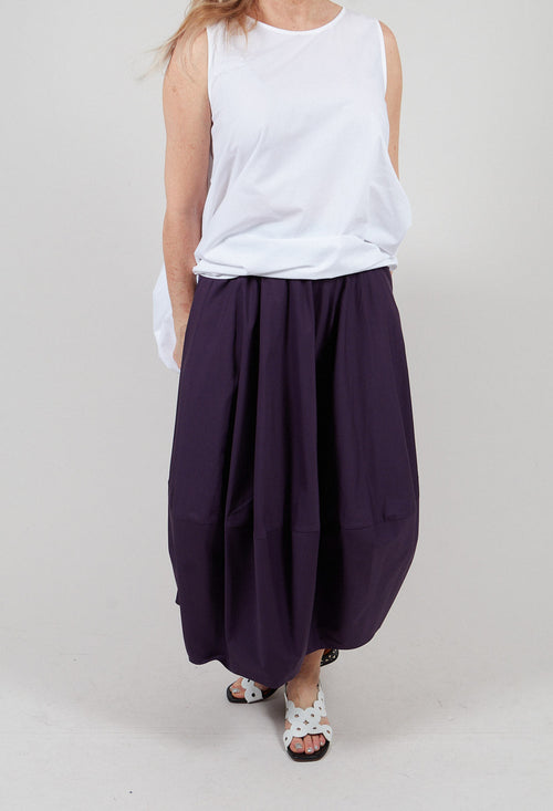 Bubble Skirt in Mauve