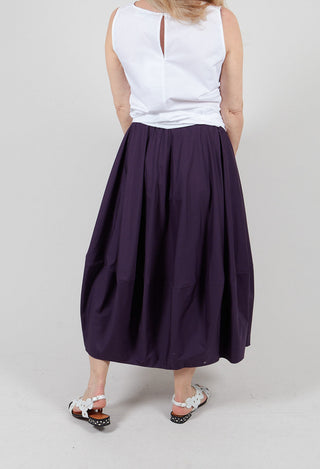 Bubble Skirt in Mauve